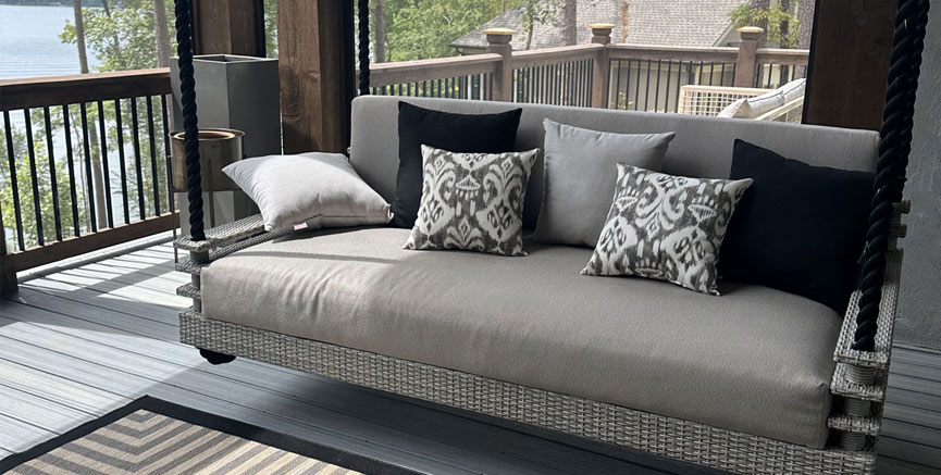 Naples, Florida Custom Wicker Furniture Indoor/Outdoor: Georga Project