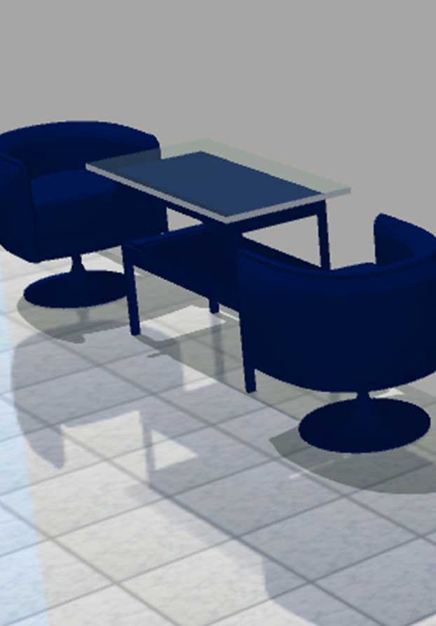 3D CAD Design Drawing of Custom Wicker Furniture from Shape of Wicker Naples, Florida
