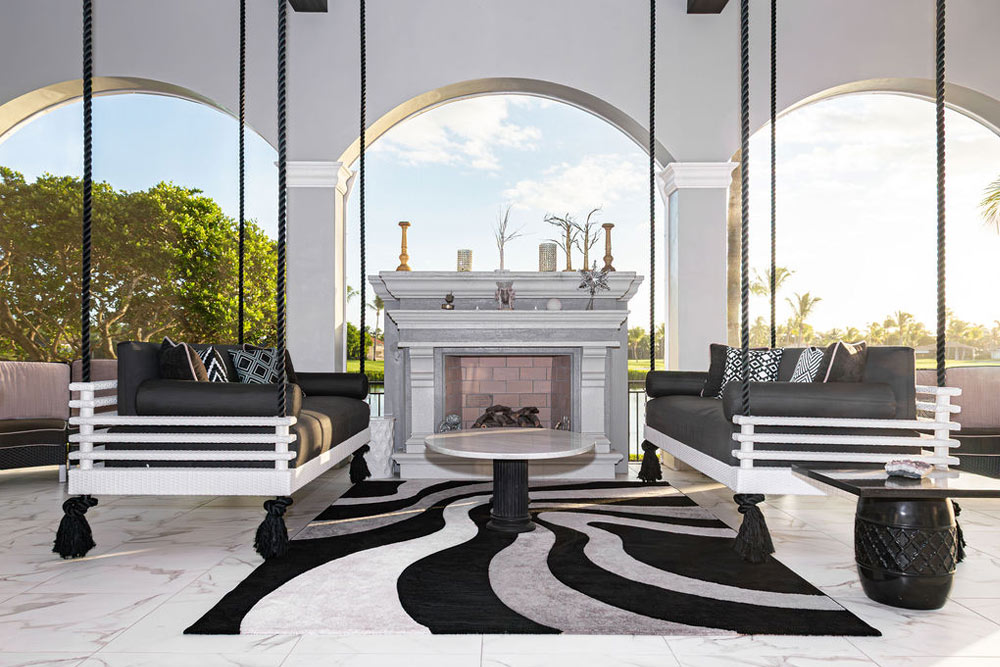 White Latitud - Custom Wicker Furniture | Shape of Wicker